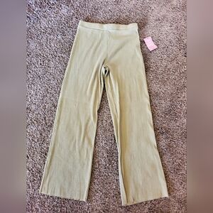 Ribbed‎ Light Olive/tan Pants Lounge Pants